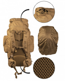Rucsac de munte RECOM 88 litri - Coyote