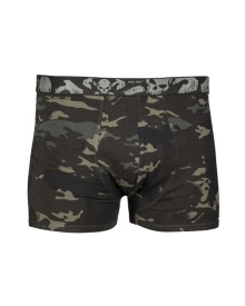 Set 2 boxeri Skull - Dark camo
