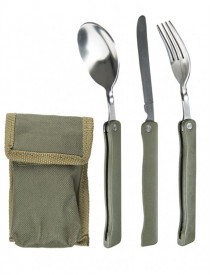 Set 3 tacamuri pliabile cu husa