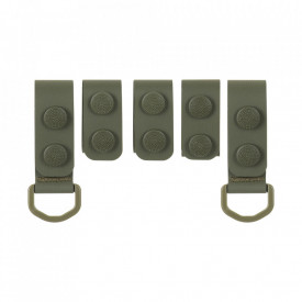 Set 5 accesorii tactice pentru centura M-Tac - Oliv