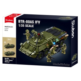 Sluban Tank BTR-80AS IFV MB38-B1251