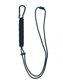 Snur paracord cu carabina - Negru