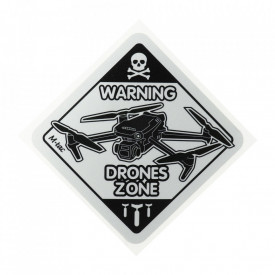 Sticker M-Tac Drone Zone reflectorizant - Small