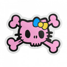 Sticker M-Tac Hello DEAD Kitty Large
