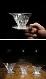 Timemore Dripper Plastic Cristal Eye 00 (1 cup) - Transparent