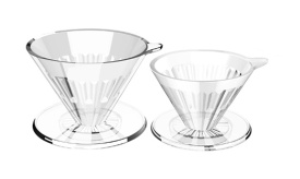 Timemore Dripper Plastic Cristal Eye 02 (1-4 cupe) - Transparent