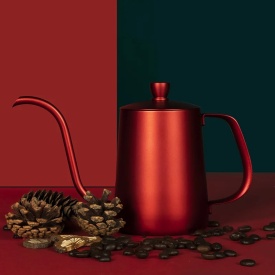 Timemore Set Cadou C3 Pour Over Fish - Rosu Festival