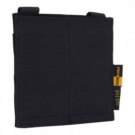 Toc dublu elastic pentru munitie M4 - Negru