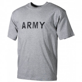 Tricou barbati army - Gri