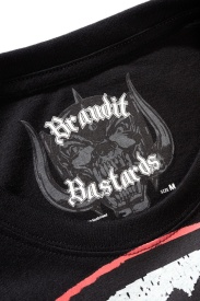 Tricou Brandit Motorhead Rock Roll - Negru