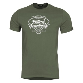 Tricou Pentagon Ageron Tactical Mentality - Oliv