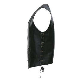Vesta piele Various - Negru