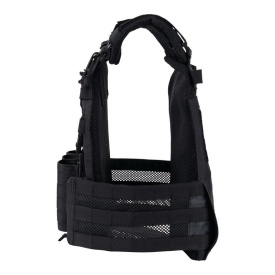 Vesta tactica Cordura QR plate carrier laser‑cut - Negru