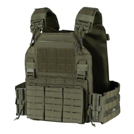 Vesta tactica Cordura QR plate carrier laser‑cut - Oliv