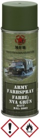 Vopsea militara mata spray 400 ml - NVA Green