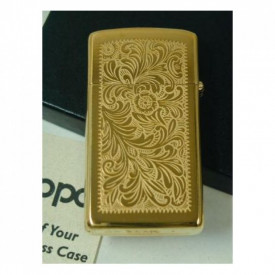 Zippo Brass Venetian Slim