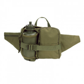 Borseta fanny pack cu sticla - Oliv