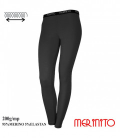 Colanti dama Merinito 200g 95% lana merinos 5% elastan - Gri
