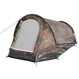Cort tip tunel pentru 1 persoana - Flecktarn