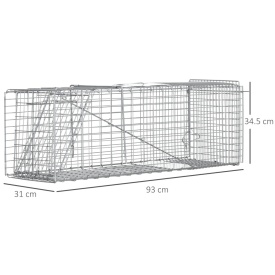 Cusca capcana pentru animale 93 x 31 x 34,5 cm