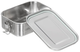 Cutie de alimente Fox Premium din otel inoxidabil 16 x 11.5 x 6 cm
