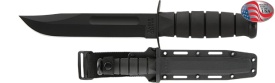 Cutit KA-BAR full-size teaca din plastic dur - Negru