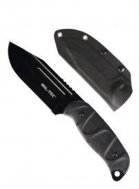 Cutit tactic G10 W. Kydex® scabbard - Negru