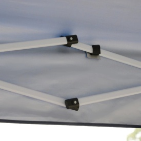 Foisor pliabil impermeabil Outsunny cu franghii si cuie incluse 2.45 x 2.45 x 2.45 m - Albastru