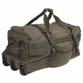 Geanta troler combat Duffle - Oliv