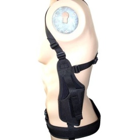 Ham vertical din cordura - Negru