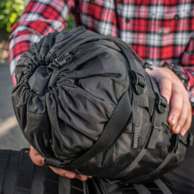 Husa de compresie pentru sac de dormit mediu M-Tac - Negru