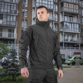 Jacheta Soft shell - Negru