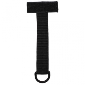 Lant pentru chei cu adaptor MOLLE - Negru