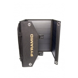 Panou solar 18V - 40W, pliabil, portabil, cu 2 porturi USB + port USB tip C + Cablu DC