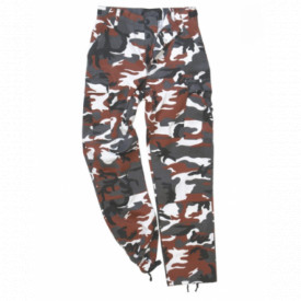 Pantaloni BDU pentru copii - Red camo