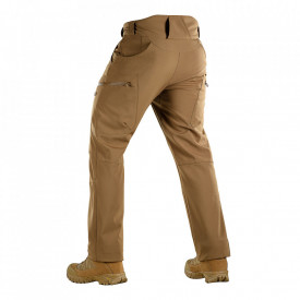 Pantaloni Soft Shell Winter - Coyote