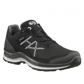Pantofi Haix Black Eagle Adventure 3.0 GTX LOW / Black-Silver