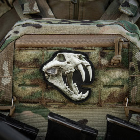 Patch M-Tac Old Tiger full Color - Alb
