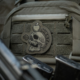 Patch M-Tac SORRY brodat - Oliv
