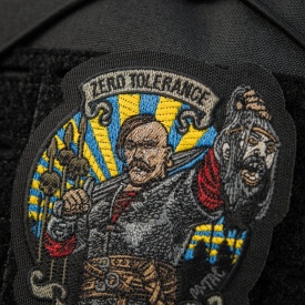 Patch M-Tac Zero Tolerance brodat - Negru