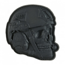 Patch Operator 3D PVC - Negru