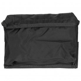 Pouch utilitar Mission III cu velcro - Negru