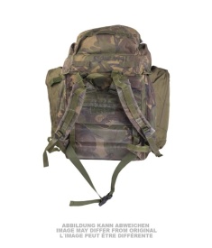 Rucsac british PLCE cu buzunare laterale 80L utilizat - Oliv