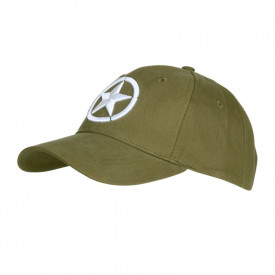 Sapca Baseball Allied Star WWII 3D - Verde