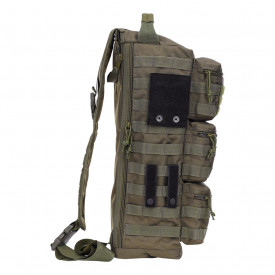 Set 4 MOLLE strap hook and loop - Oliv