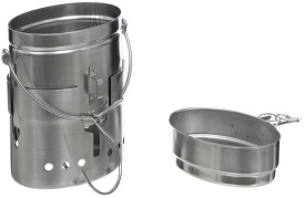 Set de gatit MFH SE militar M40 din otel inoxidabil 3 piese