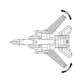 Sluban Modern jet fighter M38-B0755