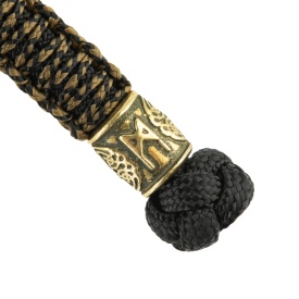 Snur cutit Temblak Scandinavian Manaz - Negru
