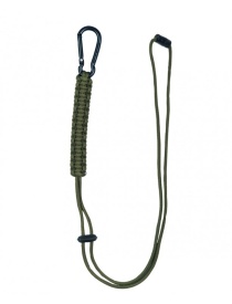 Snur paracord cu carabina - Oliv