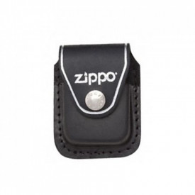 Toc din piele bricheta Zippo - Negru